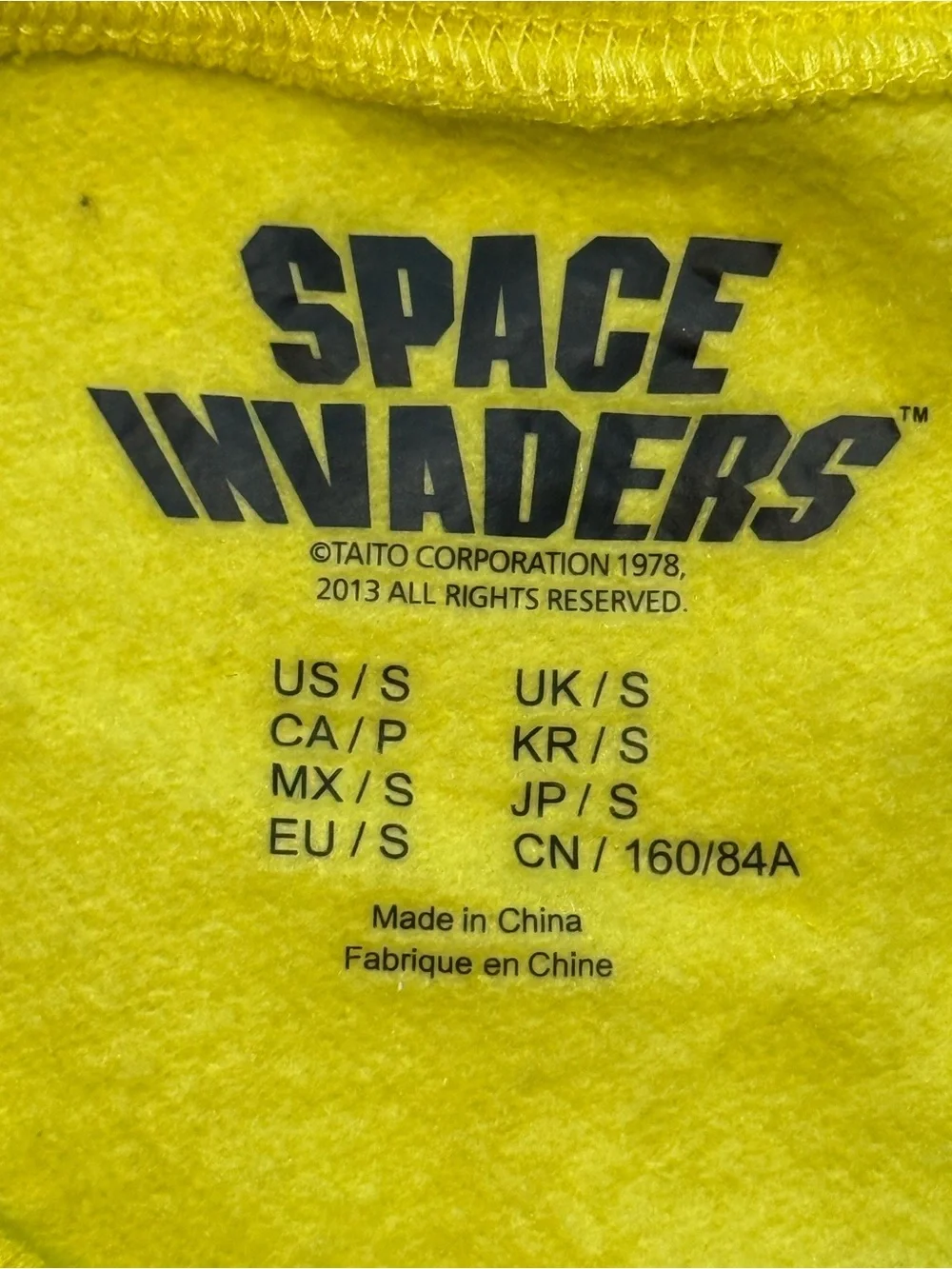 Forever 21 Space Invaders Neon Y2K Gamer Retro Pixel Crew Sweatshirt S